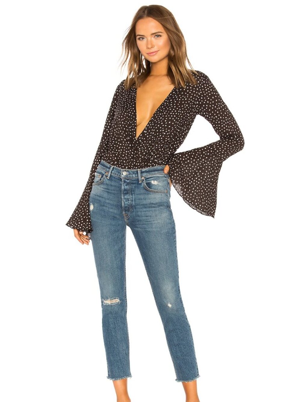 Free People - Makin Waves Bodysuit